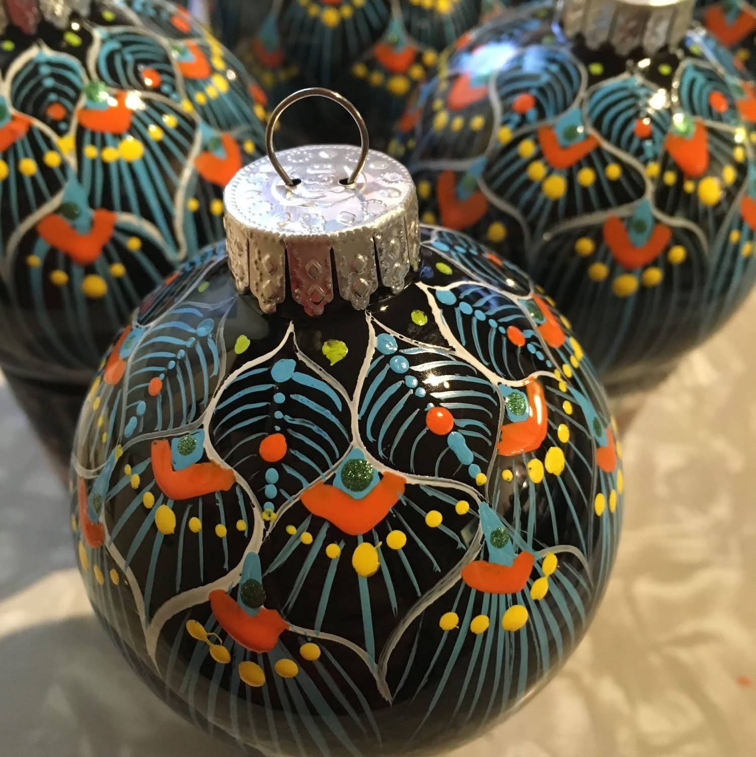 Ornament peacock
