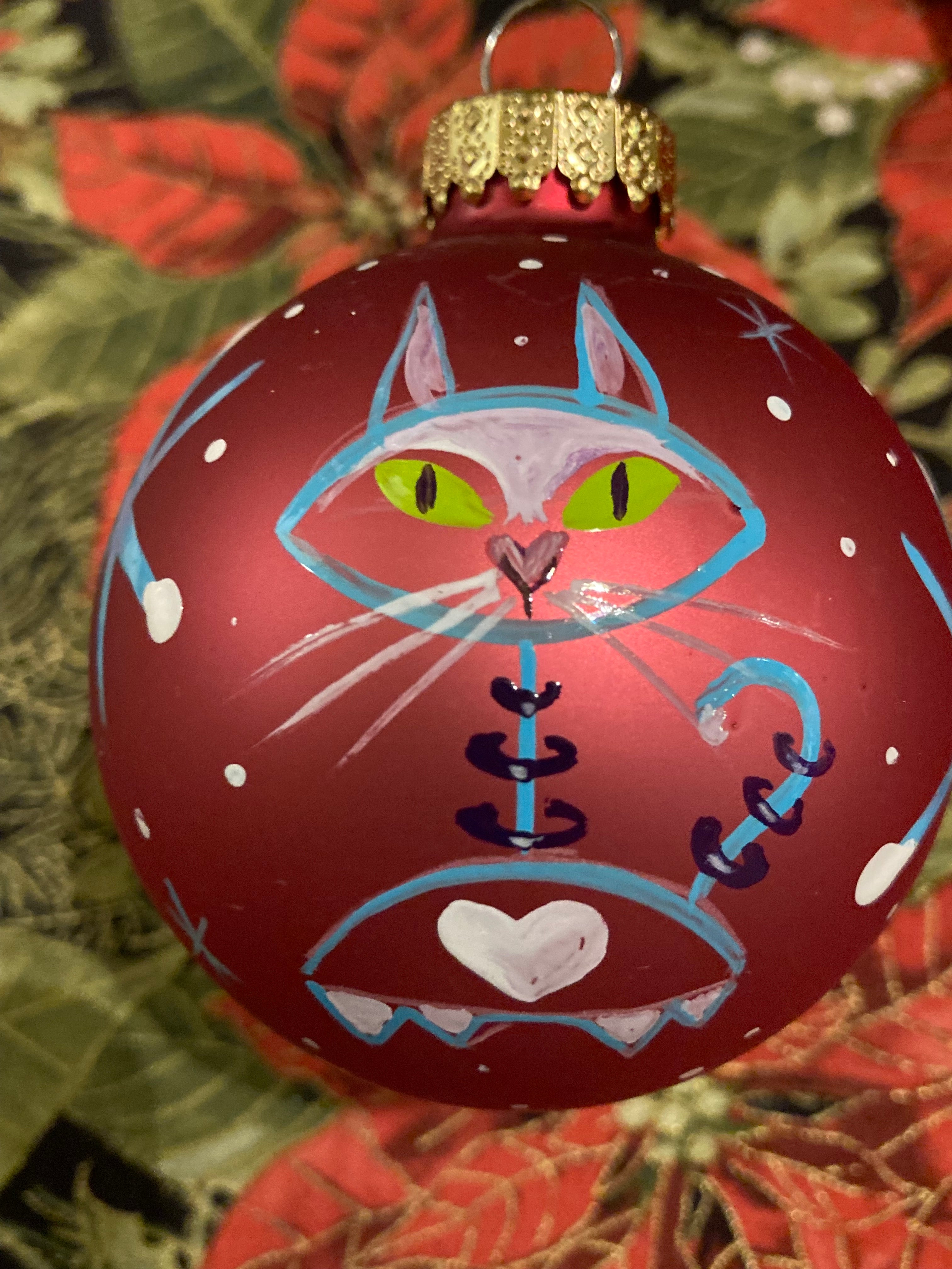 Ornament space cat